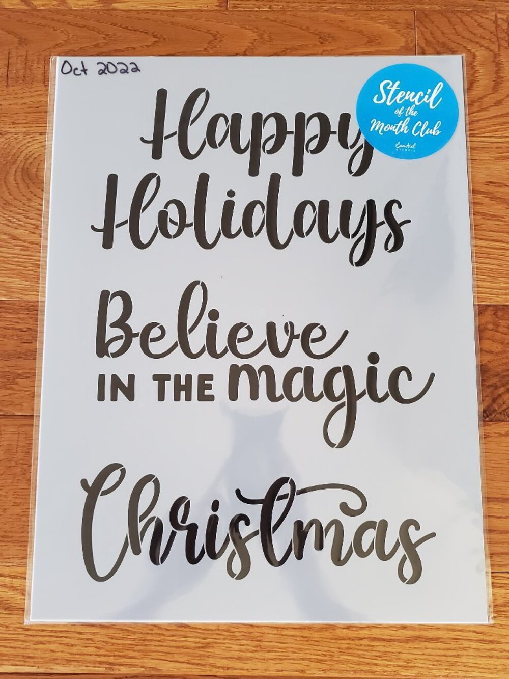 October 2022 Stencil of the Month Stencil Set w/ Add-On | Christmas | BRAND NEW